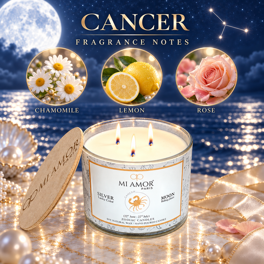 Cancer Zodiac Candle