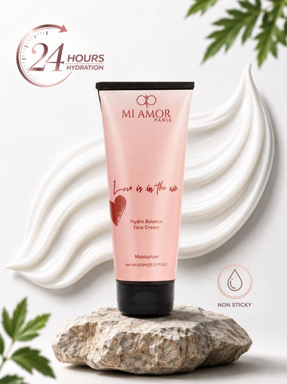 MI AMOR PARIS Love Is In The Air Women Face, Body & Hand Moisturizing Cream – Daily Hydration with Shea Butter & Glycerin (150ml)