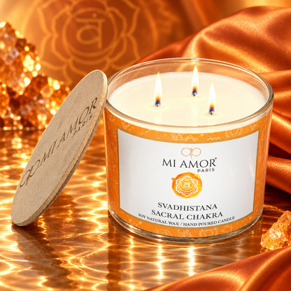 Svadhistana Sacral Chakra Candle