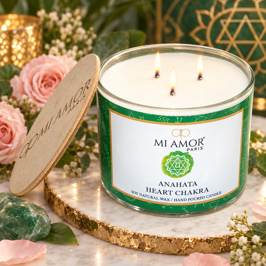 Anahata Heart Chakra Candle