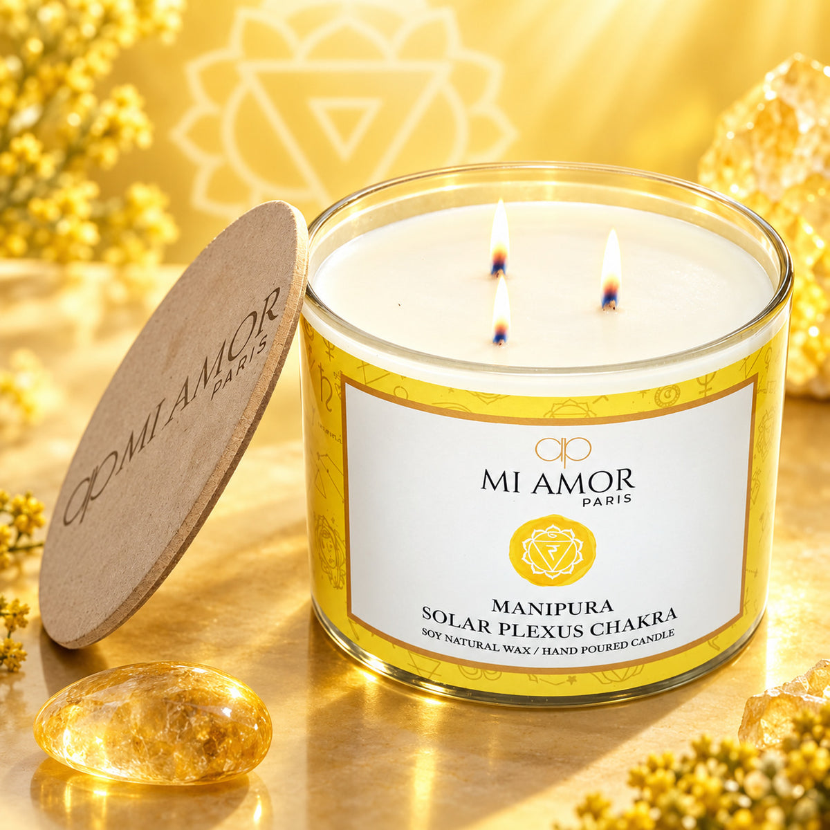 Manipura Solar Plexus Chakra Candle