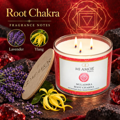 Muladhara Root Chakra Candle