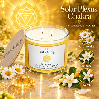 Manipura Solar Plexus Chakra Candle
