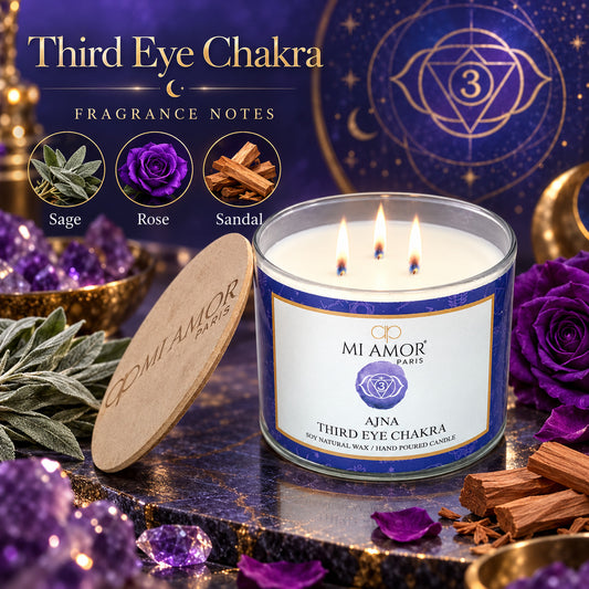 Ajna Third Eye Chakra Scented Candle