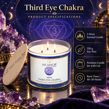 Ajna Third Eye Chakra Scented Candle