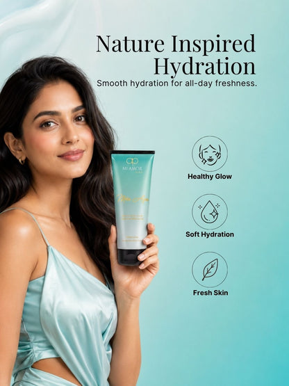 MI AMOR PARIS Miss Aqua Face, Body & Hand Moisturizing Cream for Women | Long-Lasting Hydration with Shea Butter & Glycerin (150ml)