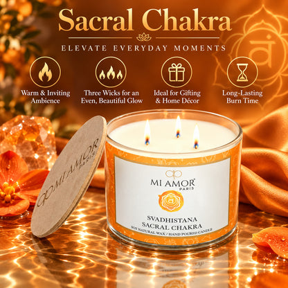 Svadhistana Sacral Chakra Candle