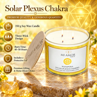 Manipura Solar Plexus Chakra Candle