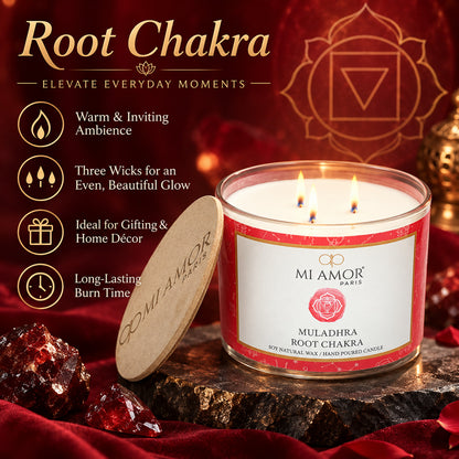 Muladhara Root Chakra Candle