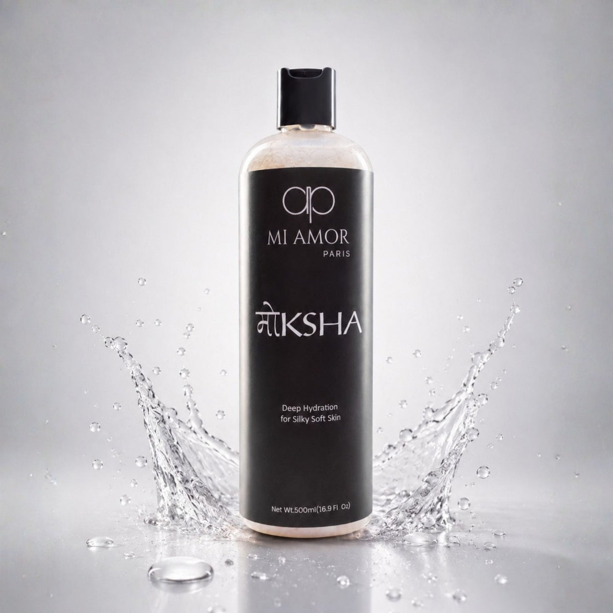 MI AMOR PARIS Moksha Body Wash for Men | Soap-Free, Sulphate-Free & Paraben-Free Formula | 500 ml