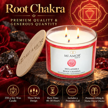 Muladhara Root Chakra Candle
