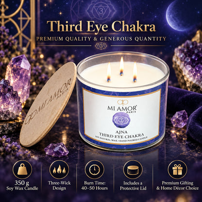 Ajna Third Eye Chakra Scented Candle