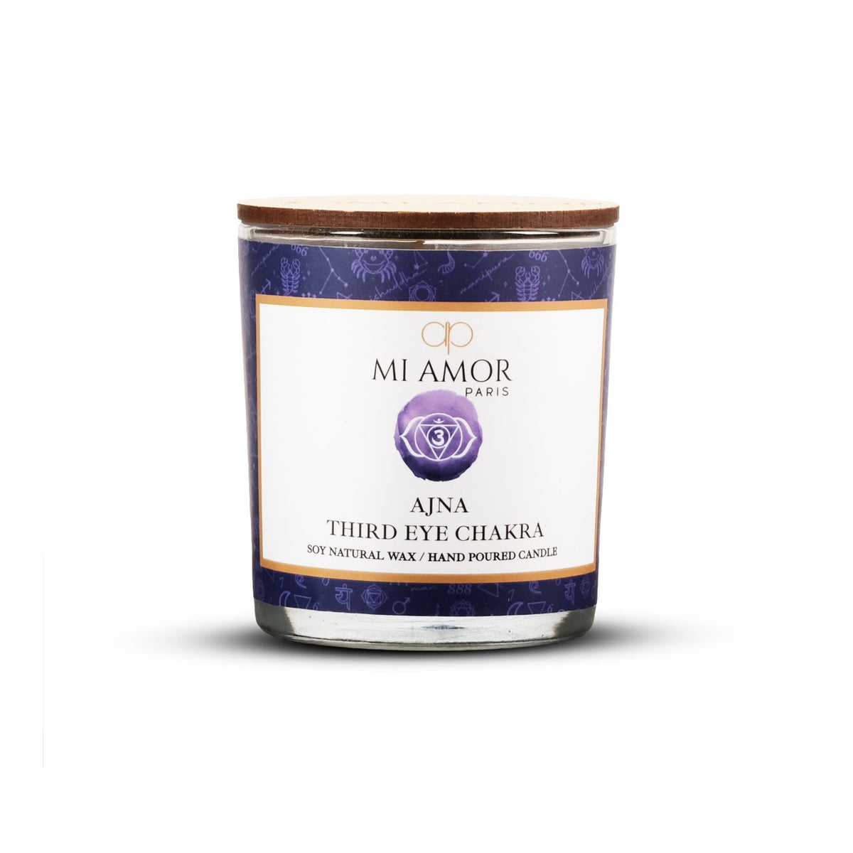 Ajna Third Eye Chakra Scented Candle - One Wick