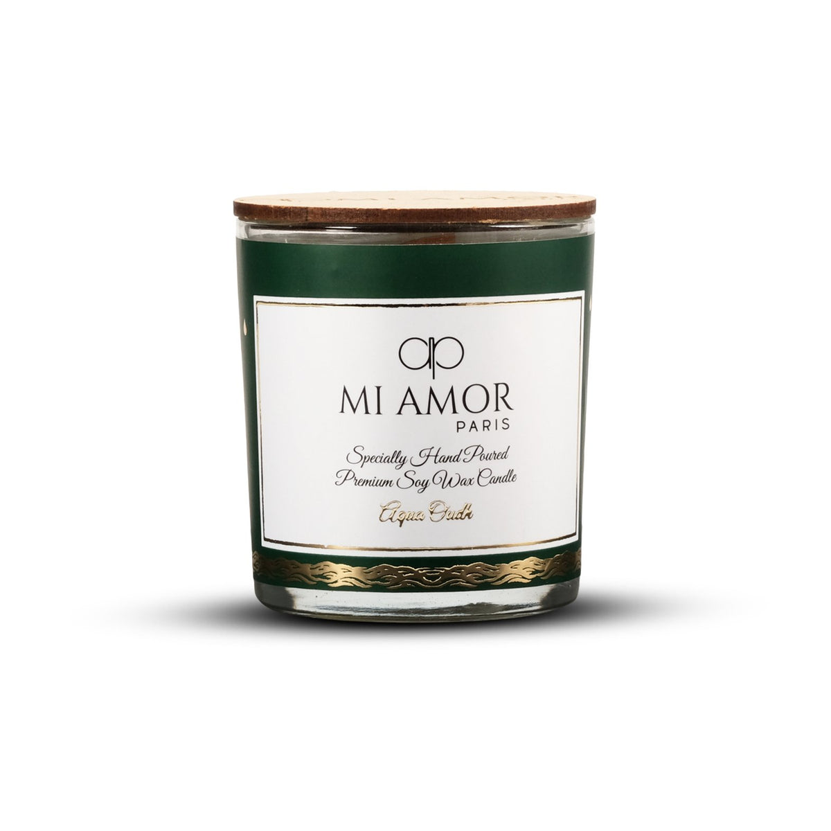 Aqua Oudh Candle -One Wick