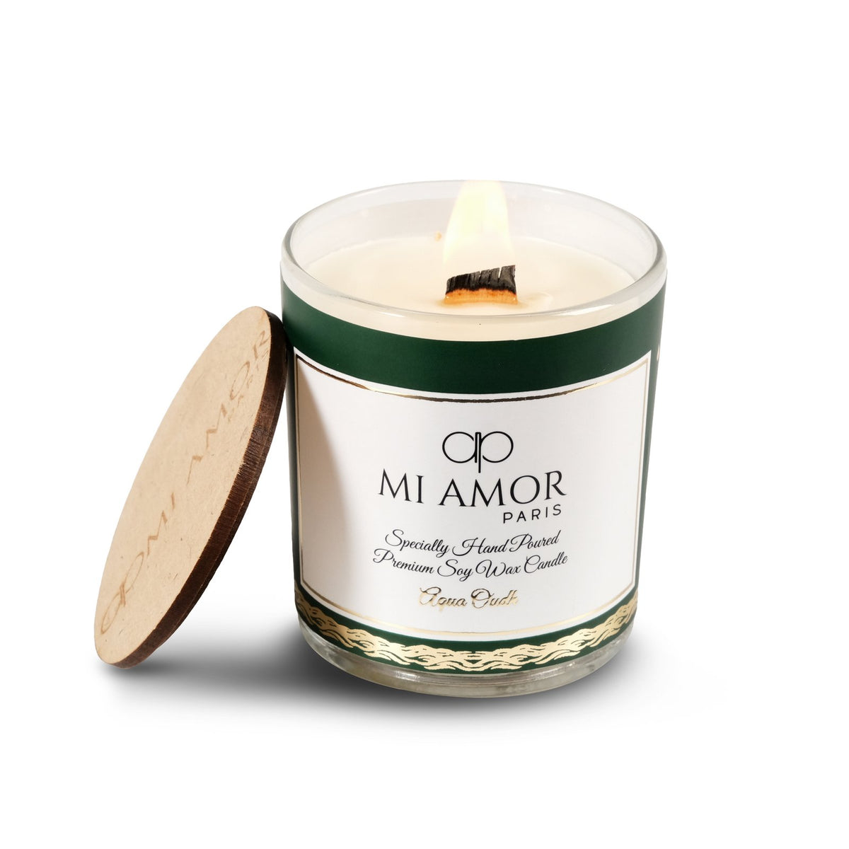 Aqua Oudh Candle -One Wick