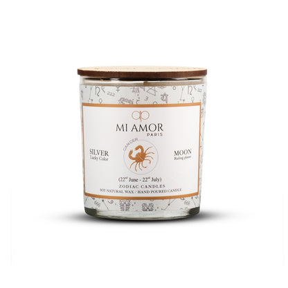 Cancer Zodiac Candle -One Wick