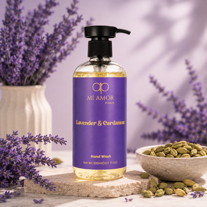 Lavender & Cardamom Moisturising Handwash | Gentle Care for All Skin Types | 300 ml