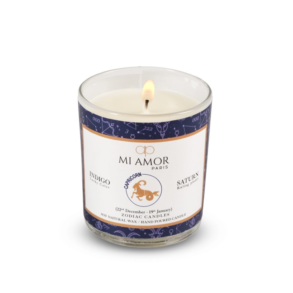 Capricorn Zodiac Candle -One Wick