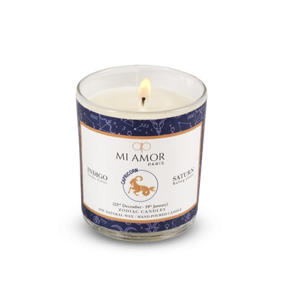 Capricorn Zodiac Candle -One Wick