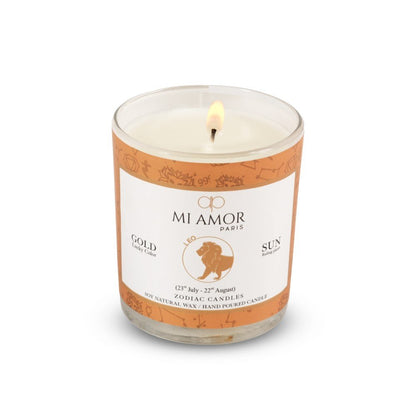 Leo Zodiac Candle -One Wick