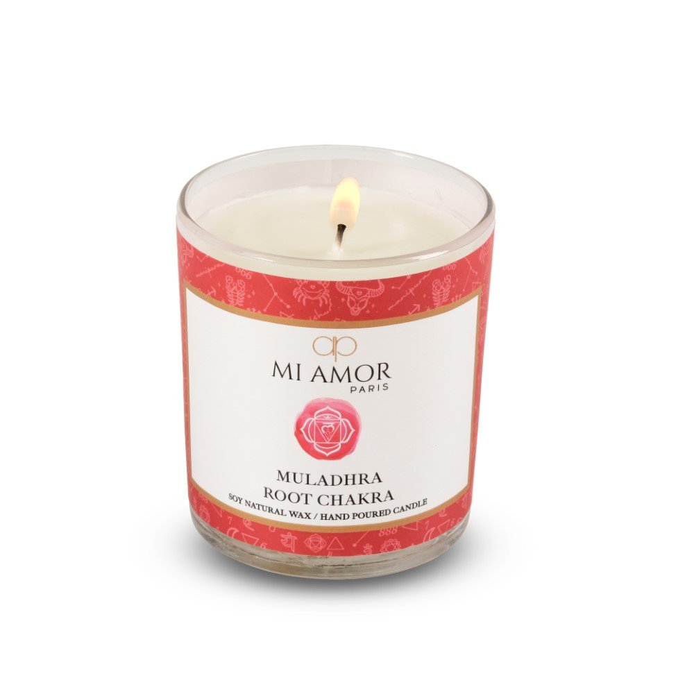 Muladhara Root Chakra Candle -One Wick