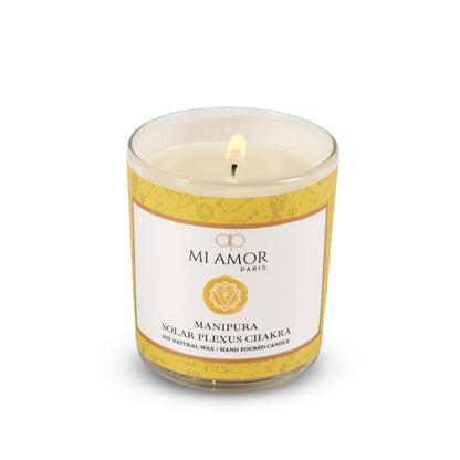 Manipura Solar Plexus Chakra Candle - One Wick