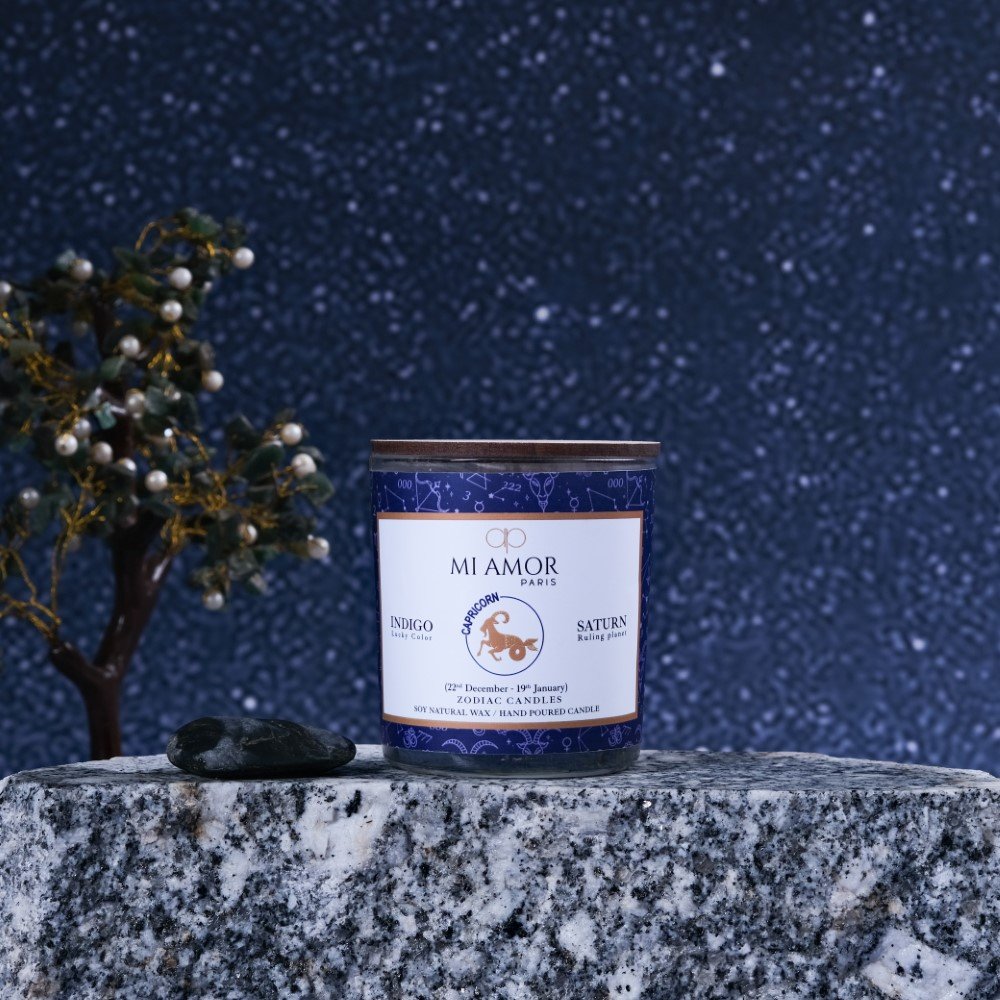 Capricorn Zodiac Candle -One Wick