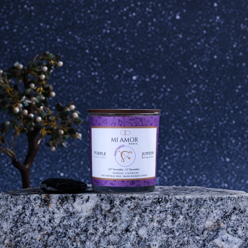 Sagittarius Zodiac Candle -One Wick