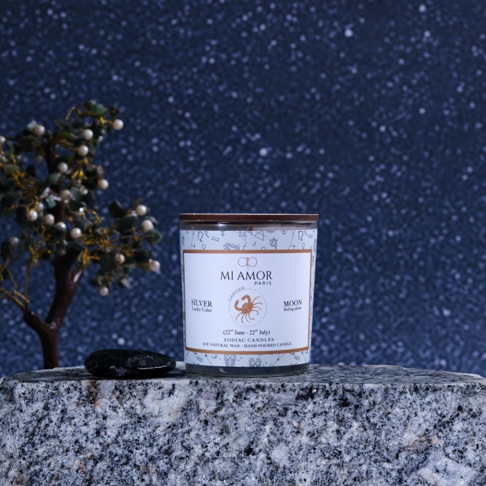 Cancer Zodiac Candle -One Wick