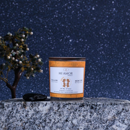 Gemini Zodiac Candle -One Wick
