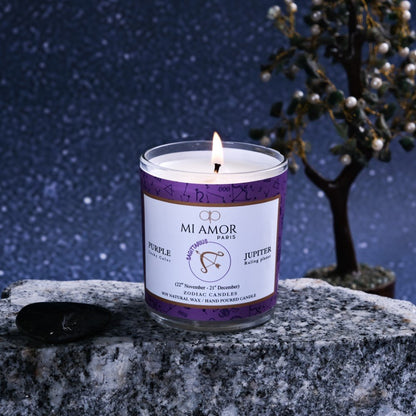 Sagittarius Zodiac Candle -One Wick