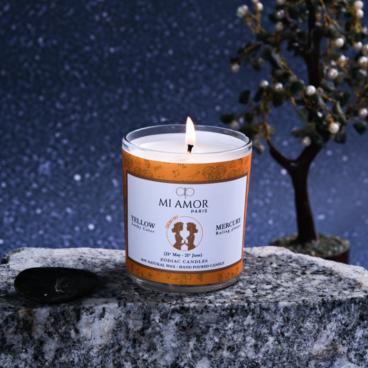 Gemini Zodiac Candle -One Wick