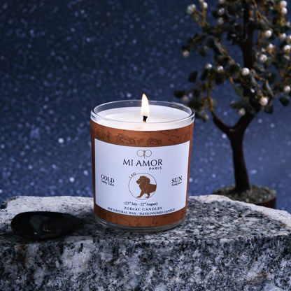 Leo Zodiac Candle -One Wick