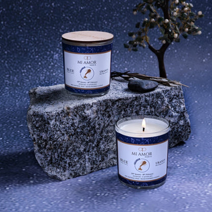 Aquarius Zodiac Candle -One Wick