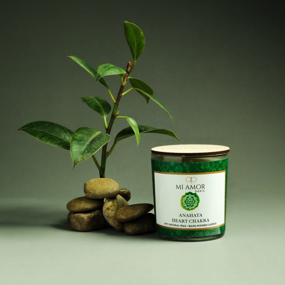 Anahata Heart Chakra Candle - One Wick