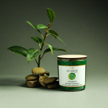 Anahata Heart Chakra Candle - One Wick