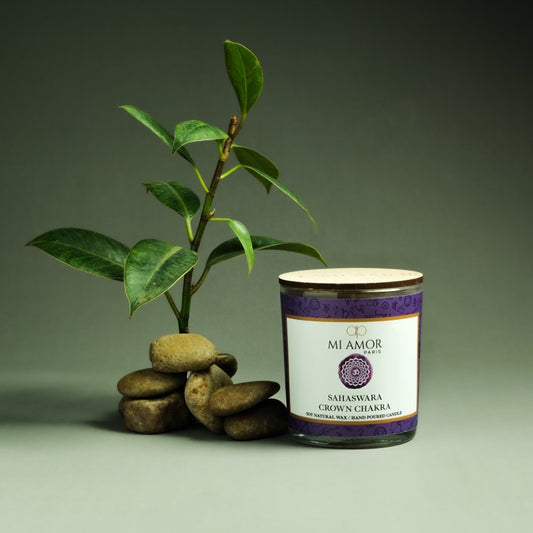 Sahaswara Crown Chakra Candle - One Wick