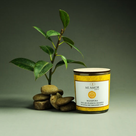 Manipura Solar Plexus Chakra Candle - One Wick