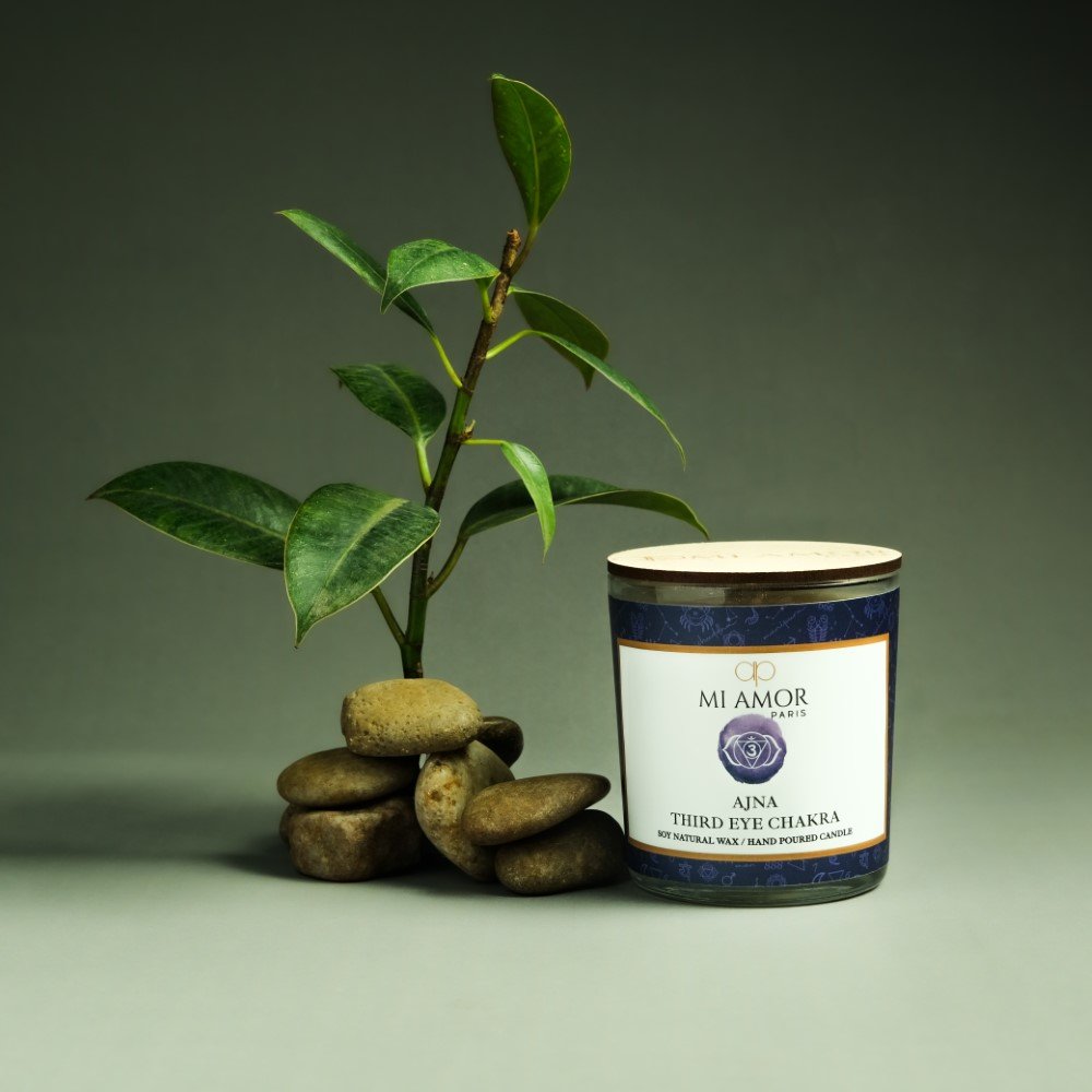 Ajna Third Eye Chakra Scented Candle - One Wick