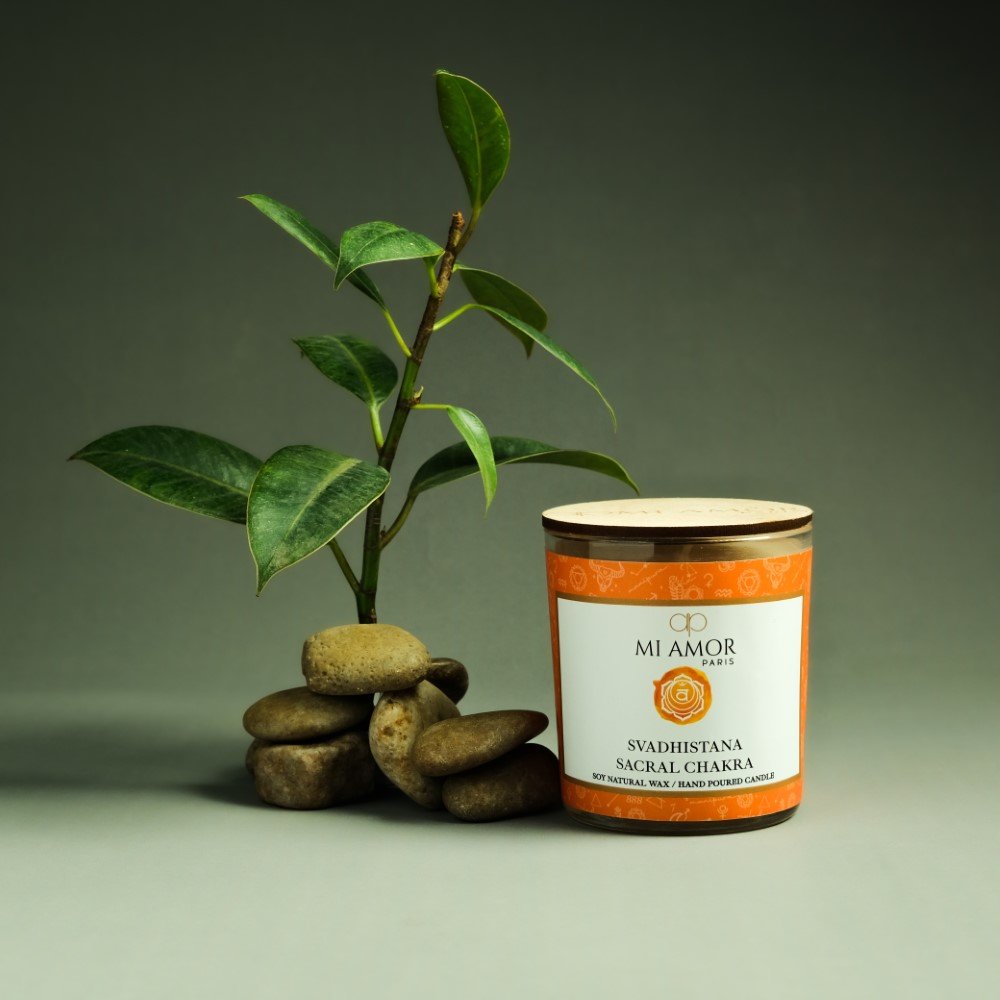 Svadhistana Sacral Chakra Candle - One Wick