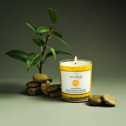 Manipura Solar Plexus Chakra Candle - One Wick