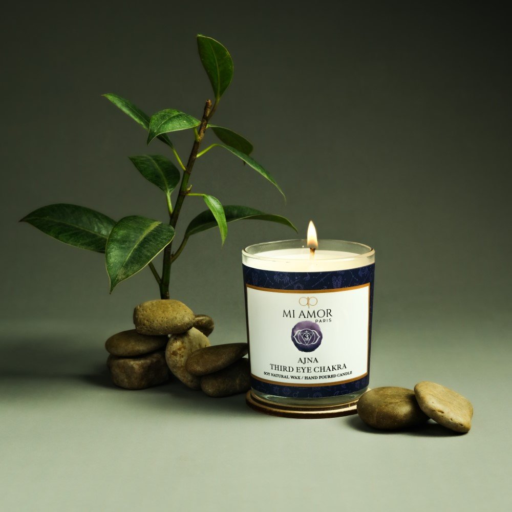 Ajna Third Eye Chakra Scented Candle - One Wick