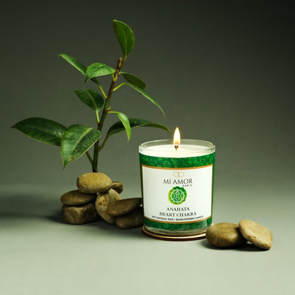 Anahata Heart Chakra Candle - One Wick