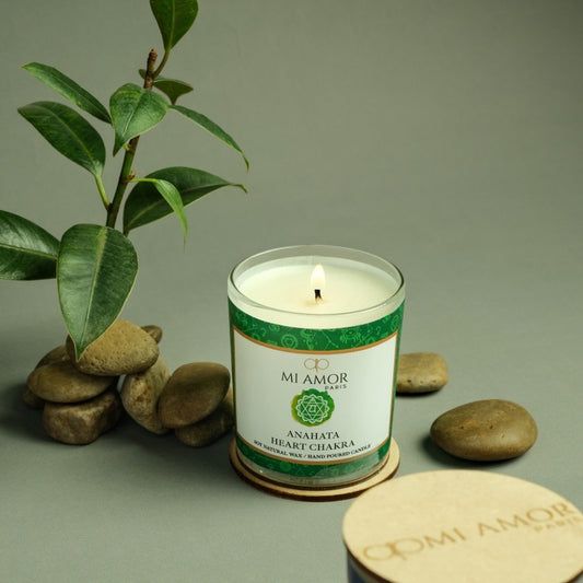 Anahata Heart Chakra Candle - One Wick
