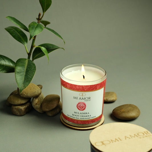 Muladhara Root Chakra Candle -One Wick