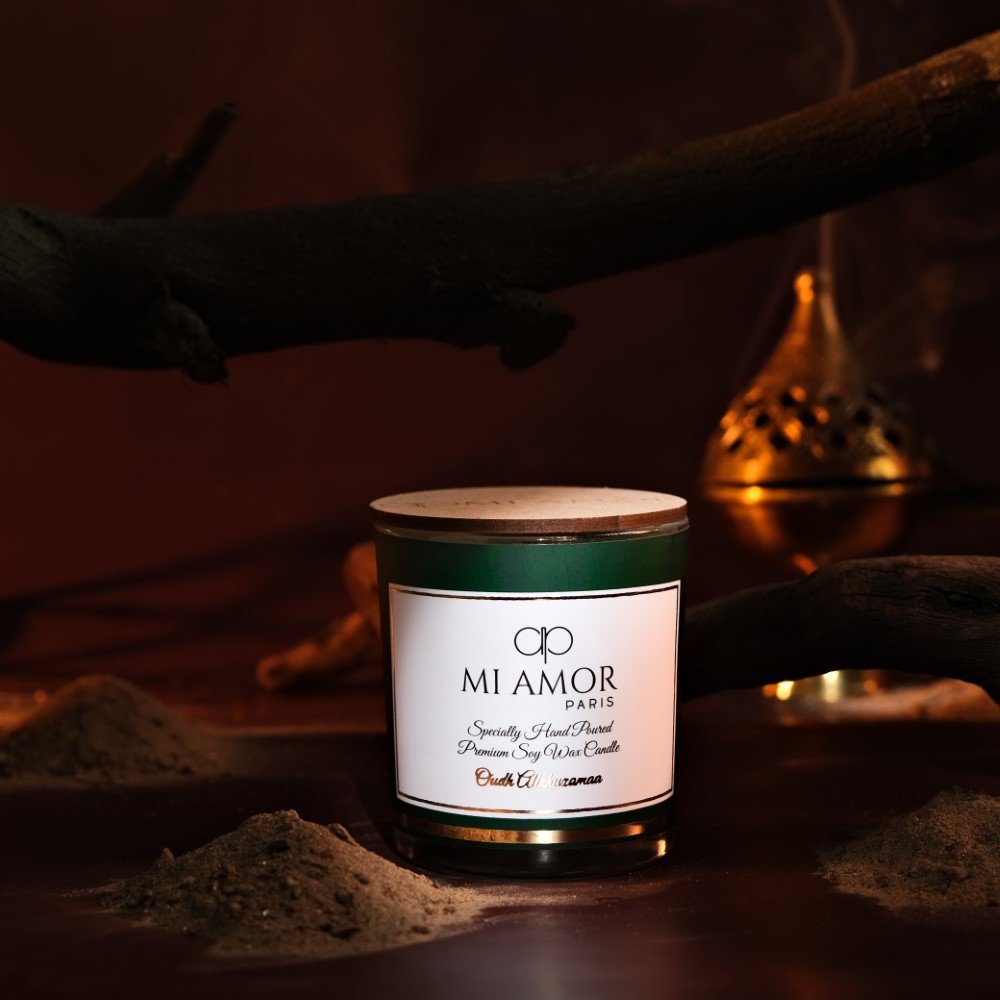 Oudh Alkhuzama Candle -One Wick