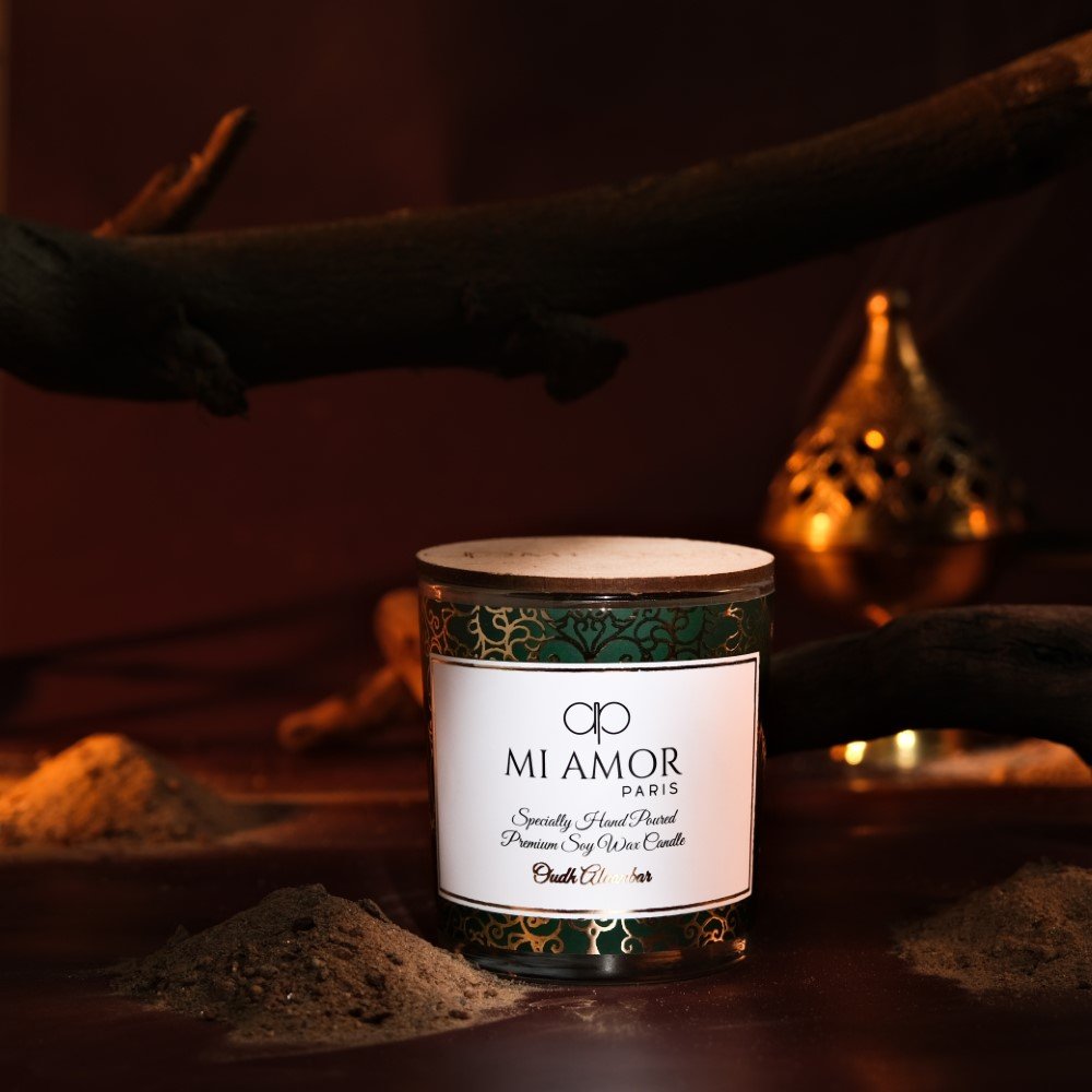 Oudh Aleanbar Candle -One Wick