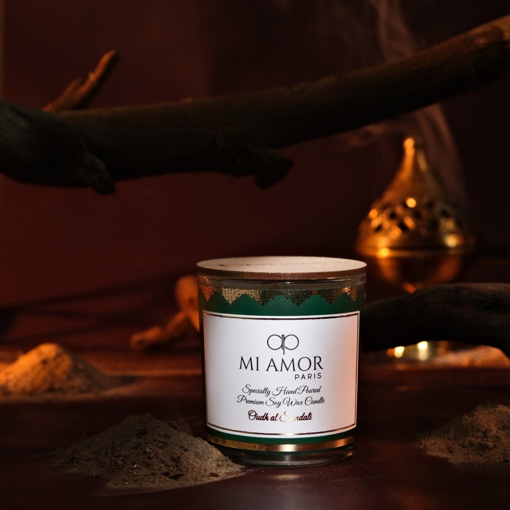 Oudh Al Sandali Candle -One Wick