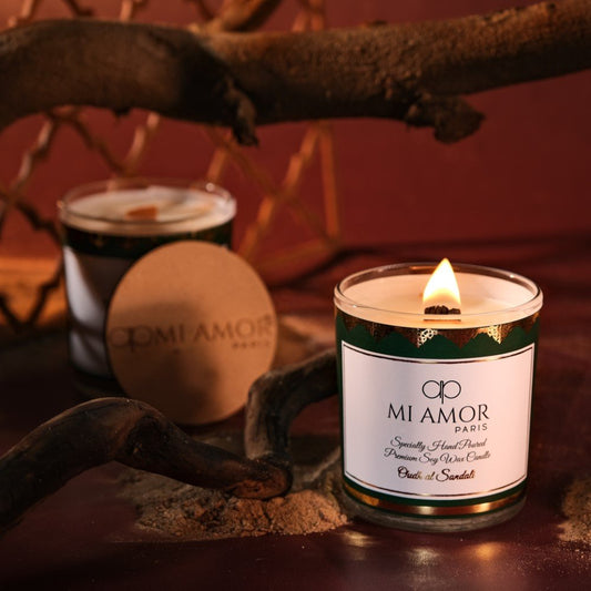 Oudh Al Sandali Candle -One Wick