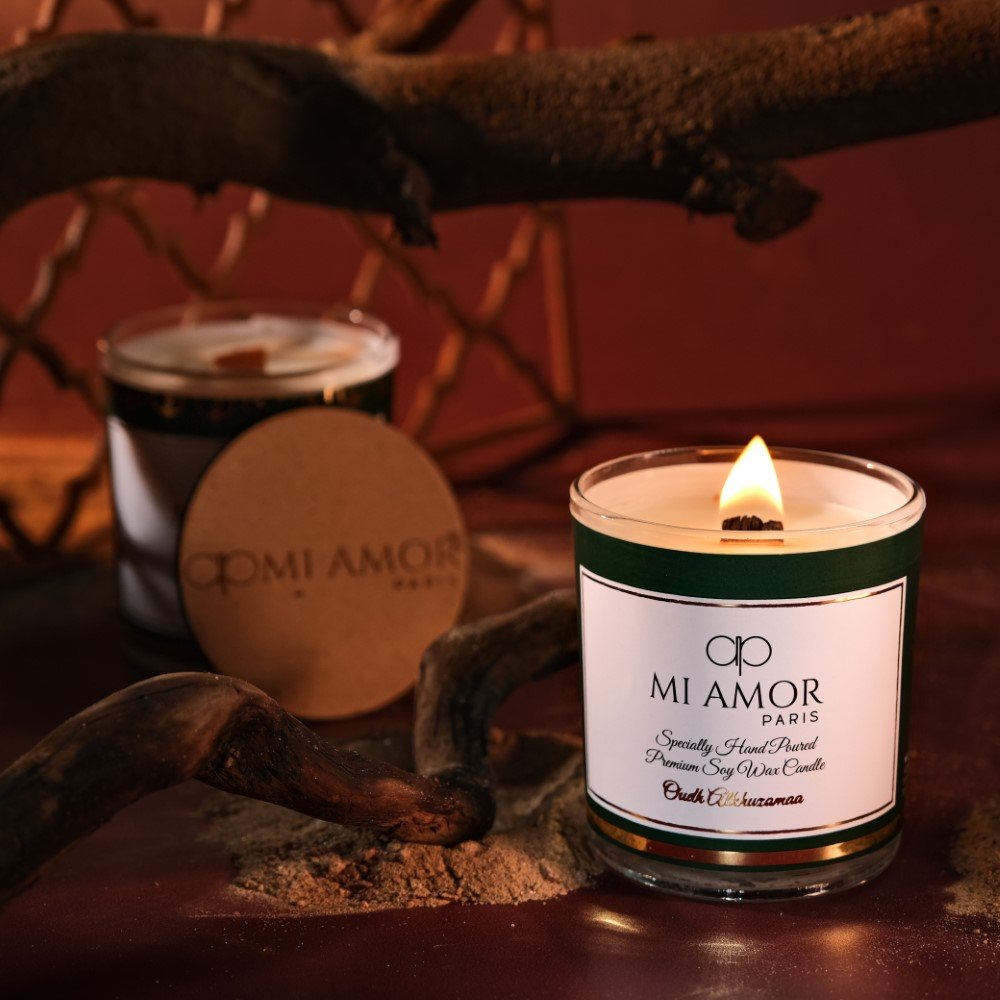 Oudh Alkhuzama Candle -One Wick